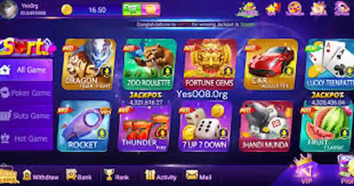 yes008 game